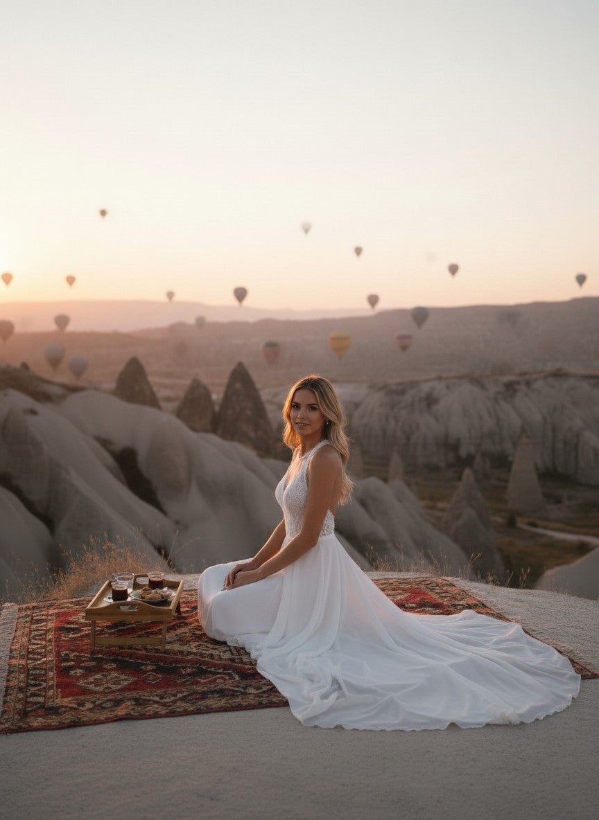 A-Line Lace Wedding Dress — 10 to 22W