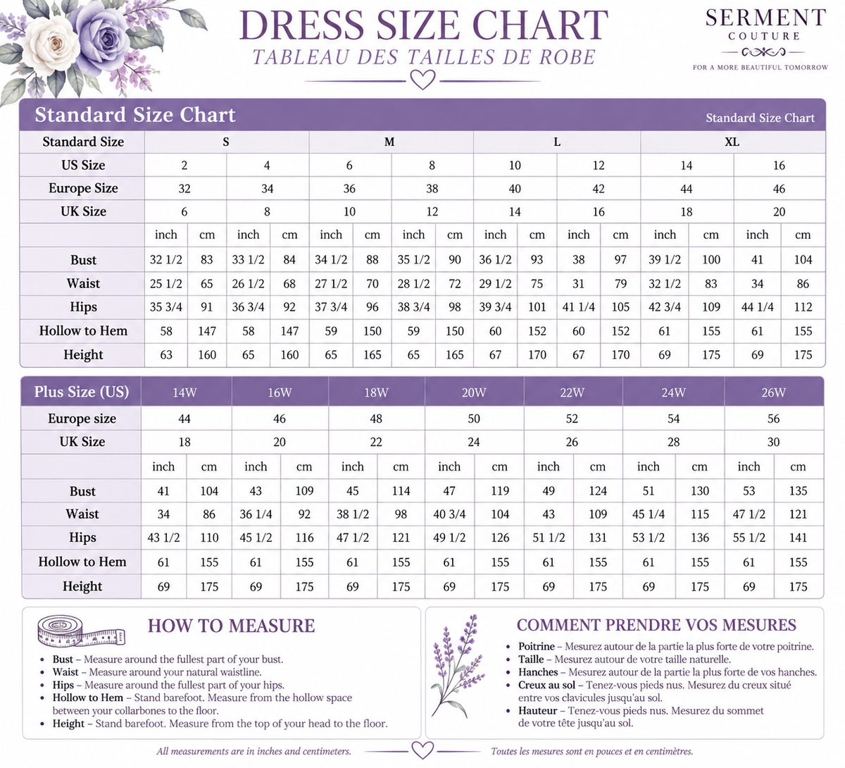 Size guide