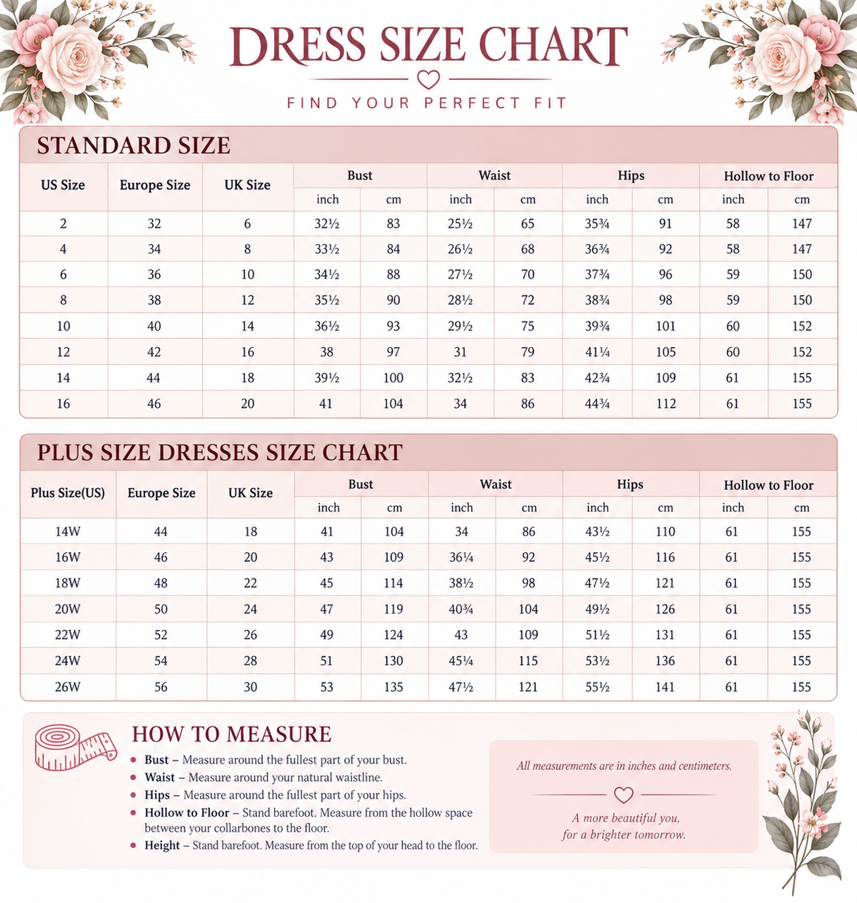 Size guide