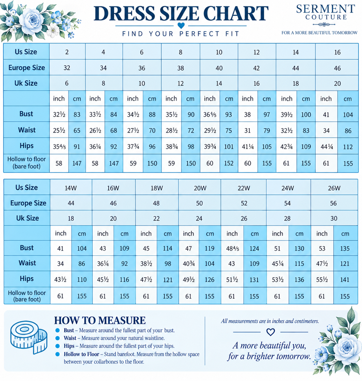 Size guide