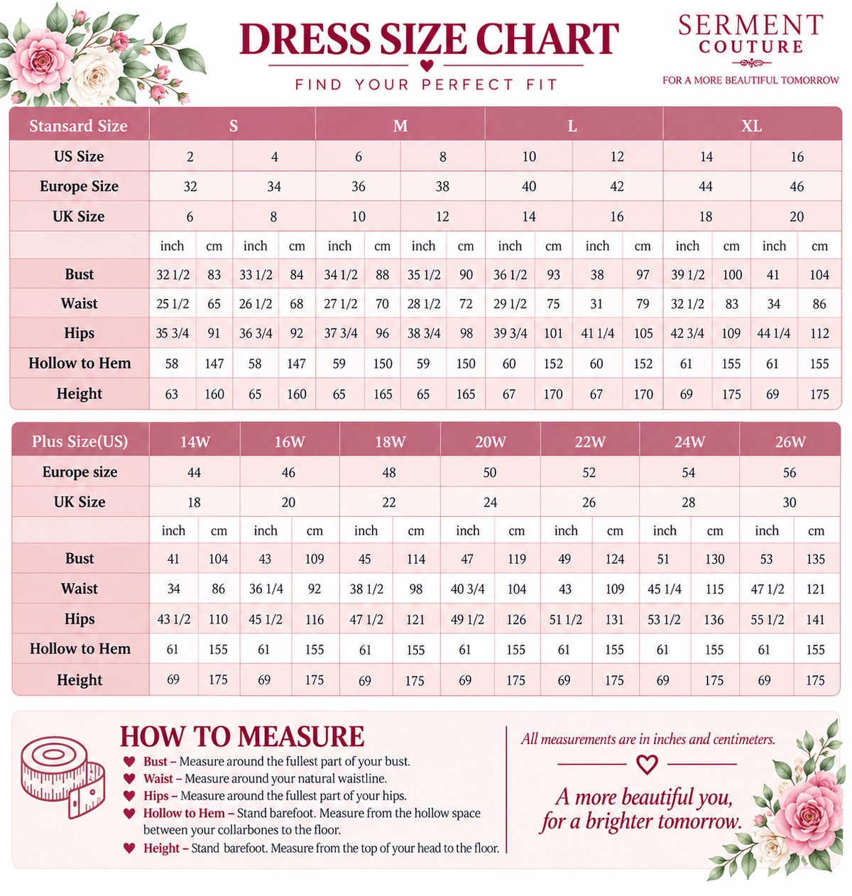 Size guide