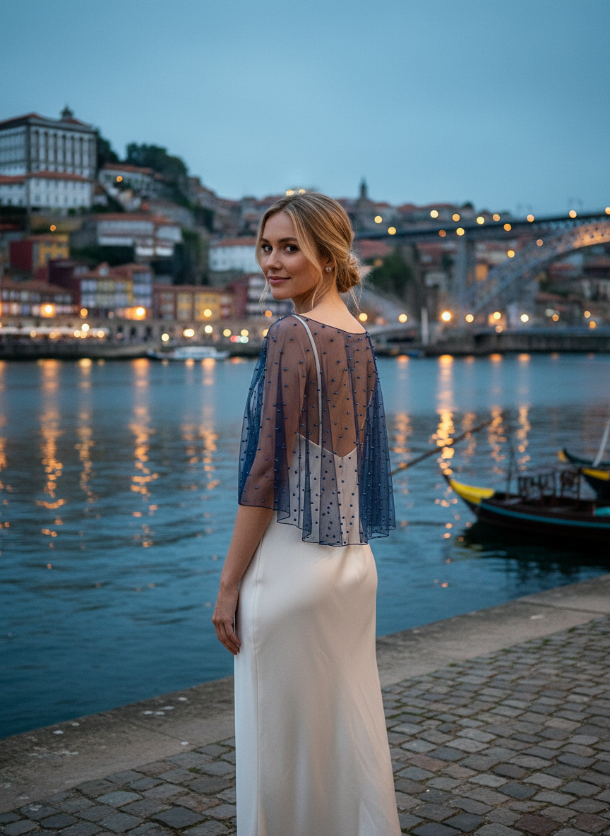 Pearl Bridal Shawl
