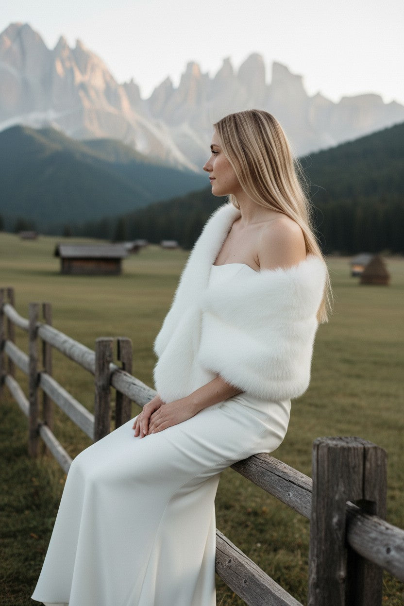 Bridal Shawl — Long