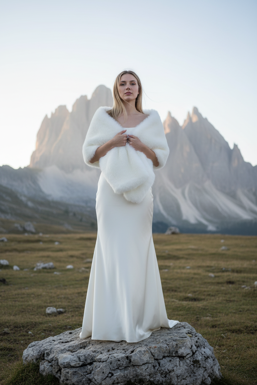 Bridal Shawl — Long