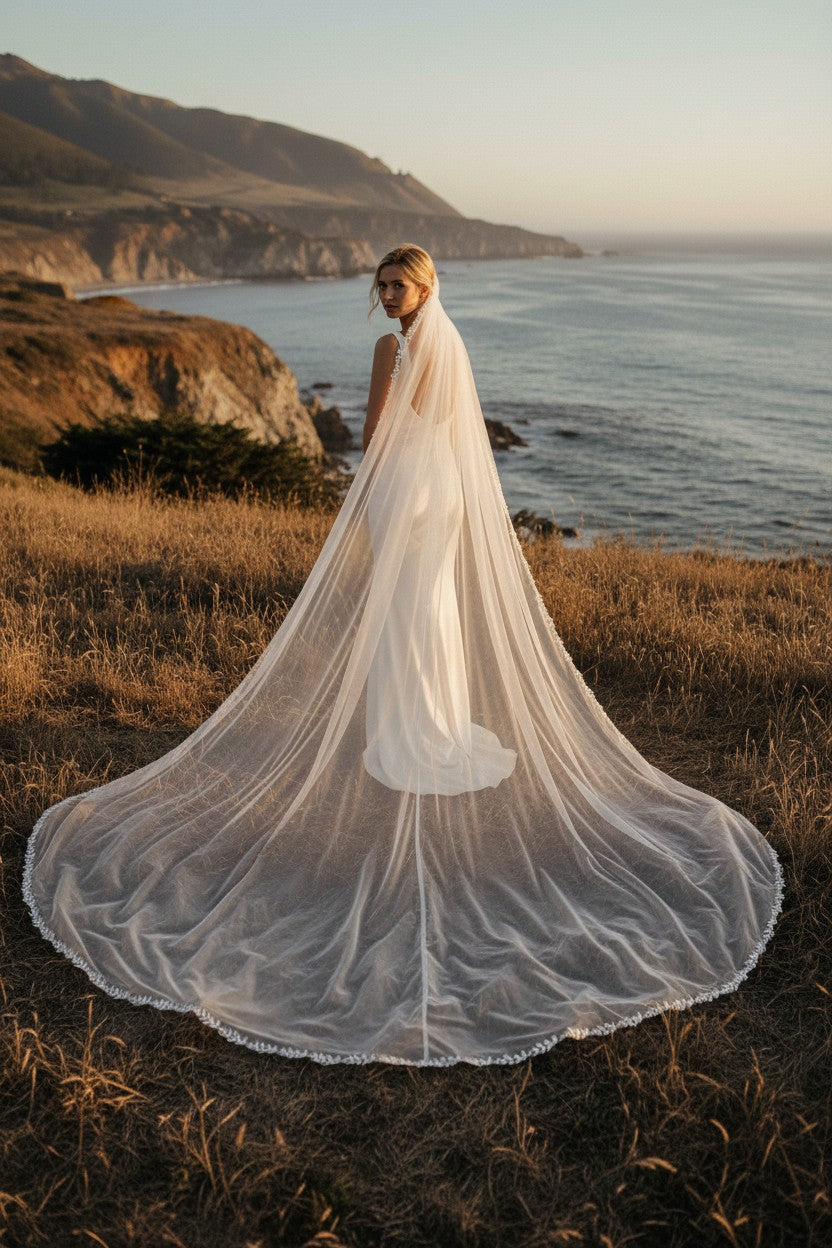 Lace Wedding Veil — Long