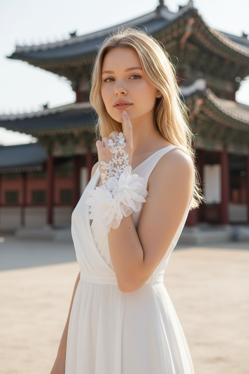 Lace Bridal Gloves