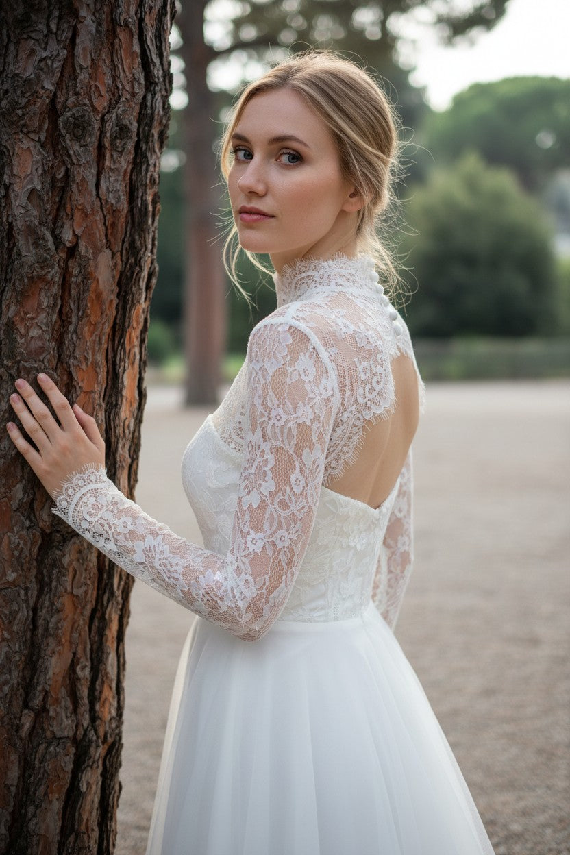 Lace Bridal Bolero — XS（old） to 4XL