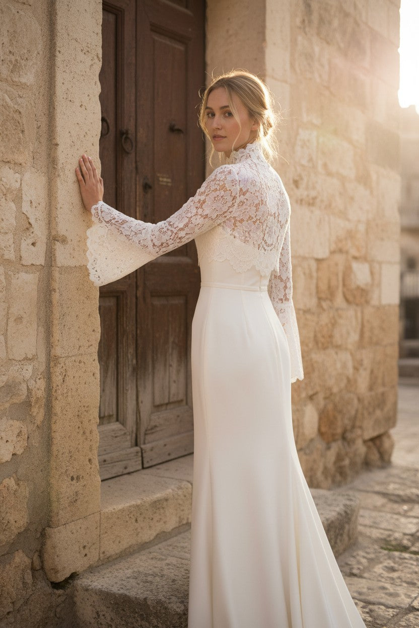 Lace Bridal Bolero — XL to 5XL