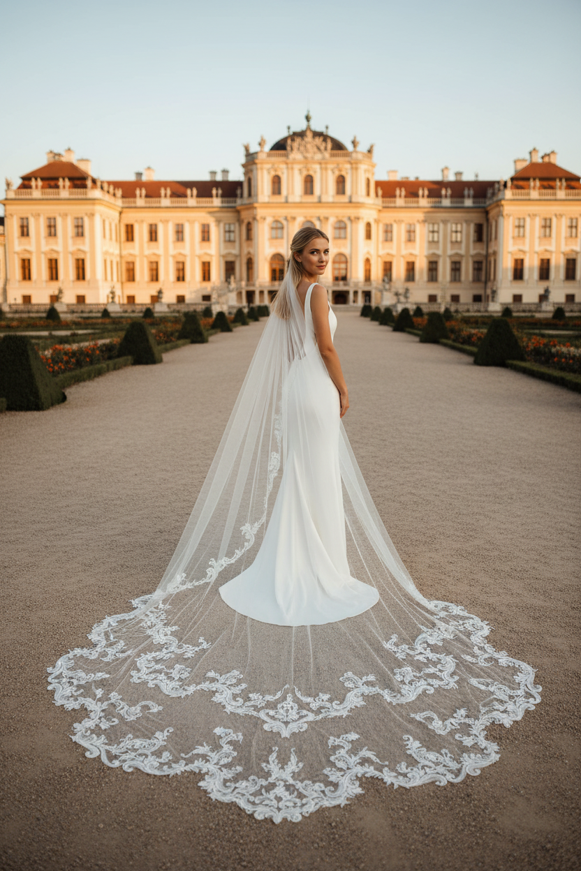 Wedding Veil — Cathedral, 300cm to 500cm