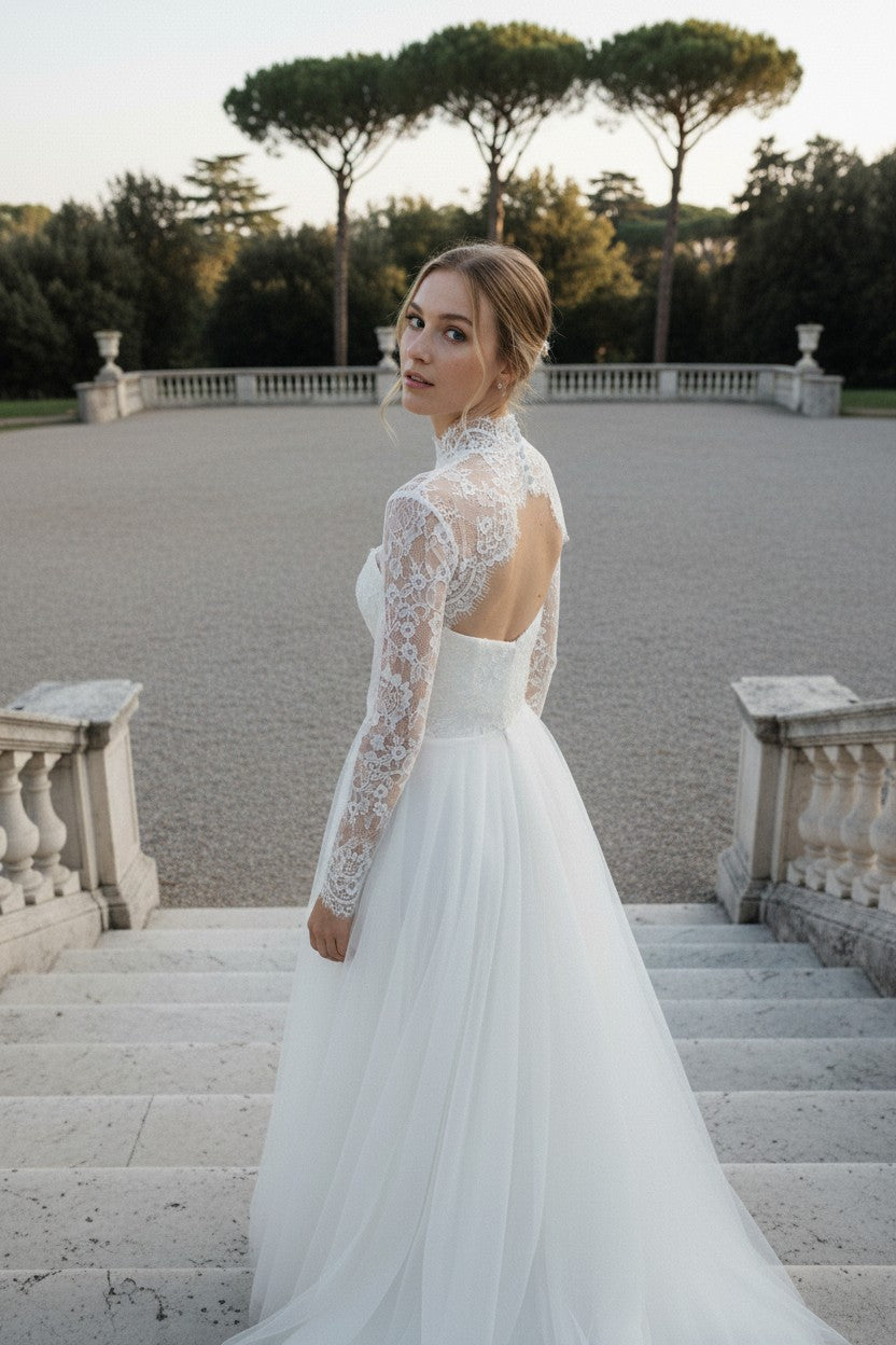 Lace Bridal Bolero — XS（old） to 4XL