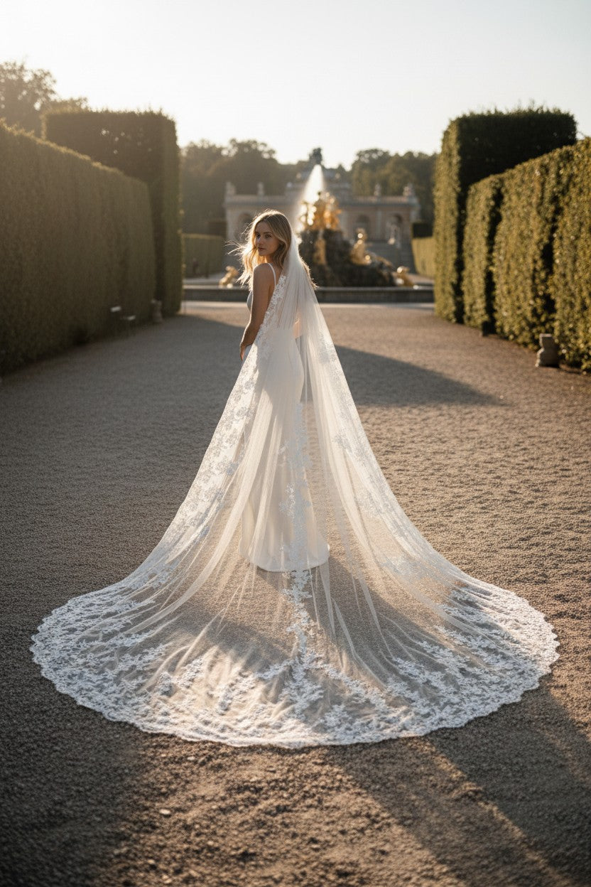 Wedding Veil — Cathedral, 6 Colours
