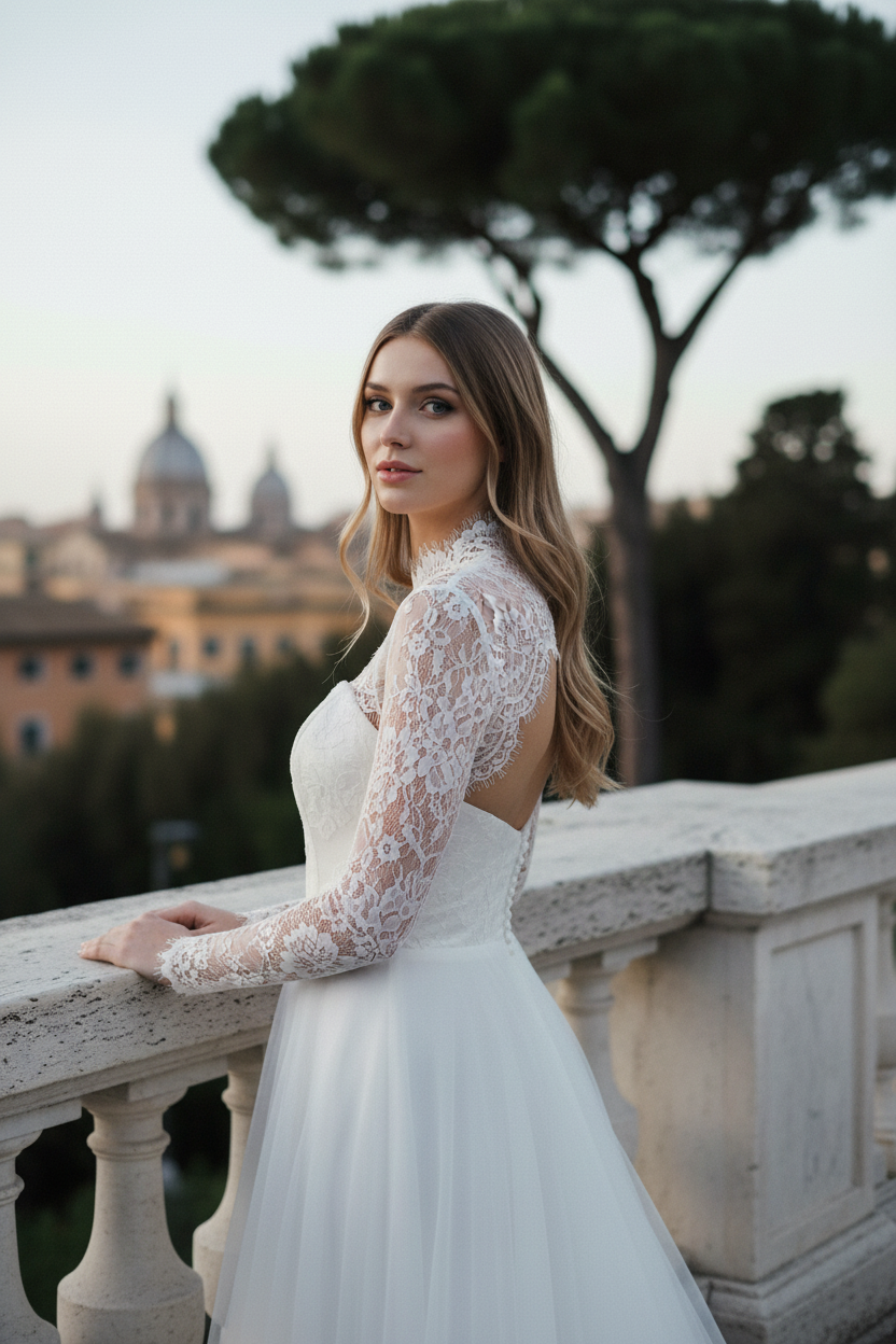 Lace Bridal Bolero — XS（old） to 4XL