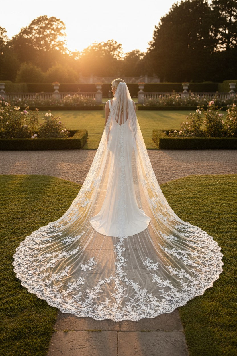 Wedding Veil — Cathedral, 6 Colours