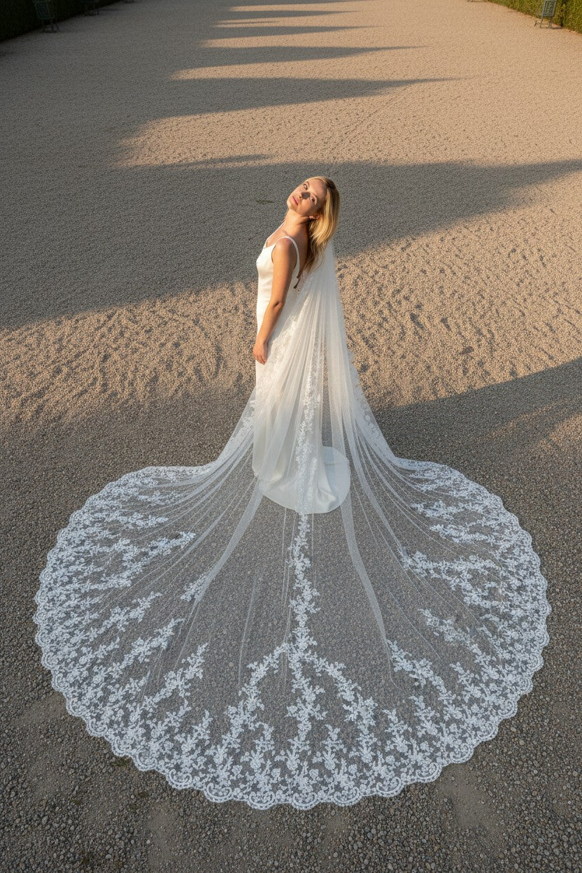 Wedding Veil — Cathedral, 6 Colours