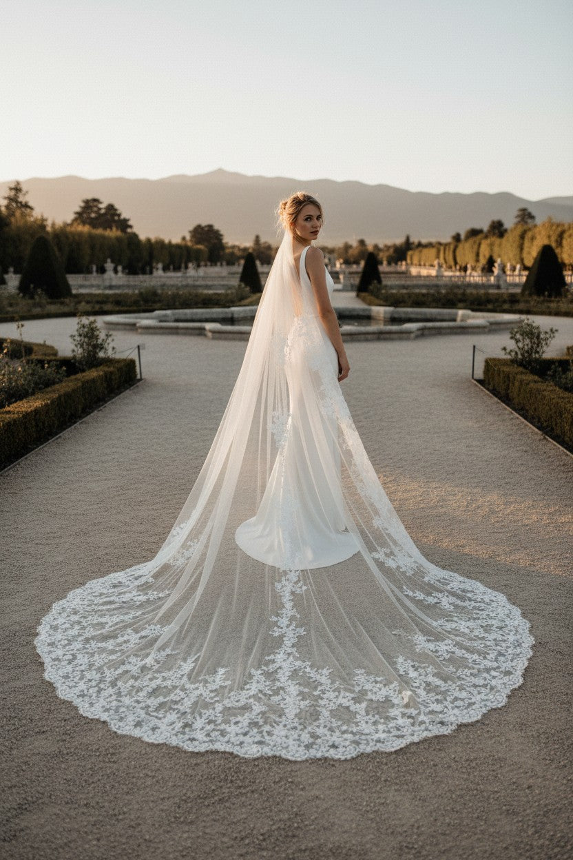 Wedding Veil — Cathedral, 6 Colours