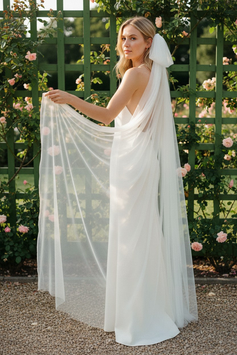Wedding Veil — Long, 10 Colours