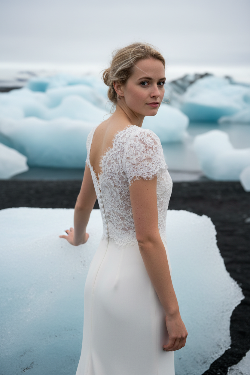 Cap Sleeve Lace Bridal Bolero — 8 Colours, 4XL to XS（old）