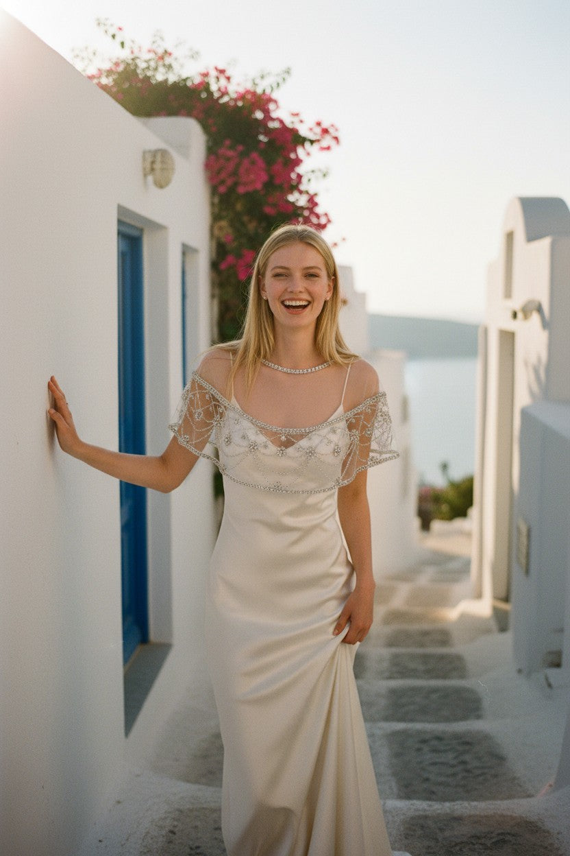 Sheer Bridal Bolero