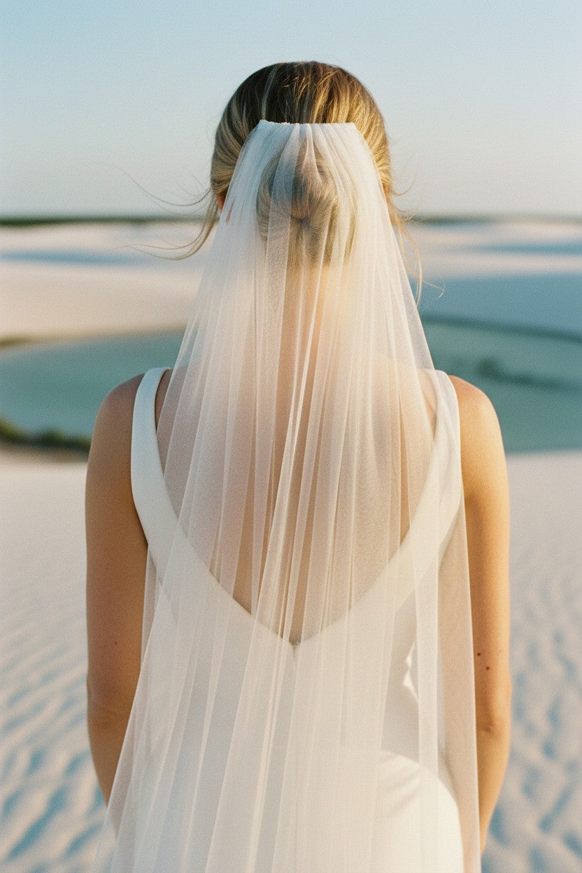 Lace Wedding Veil — Cathedral, 4 Colours
