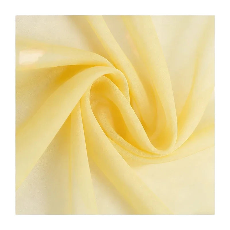 Chiffon Cape Shawl — High-Low Hem, 16 Colours, One Size