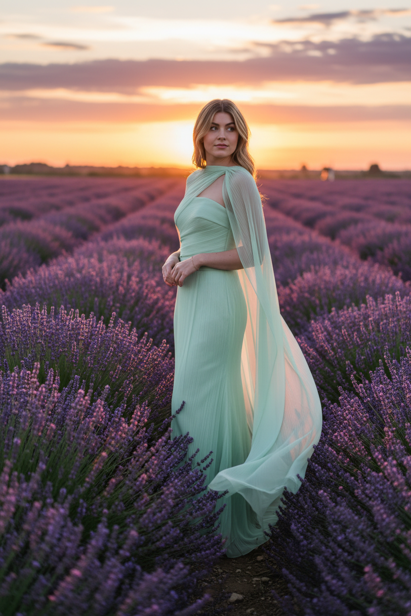 Pleated Tulle Bridal Cape Shawl — 16 Colours