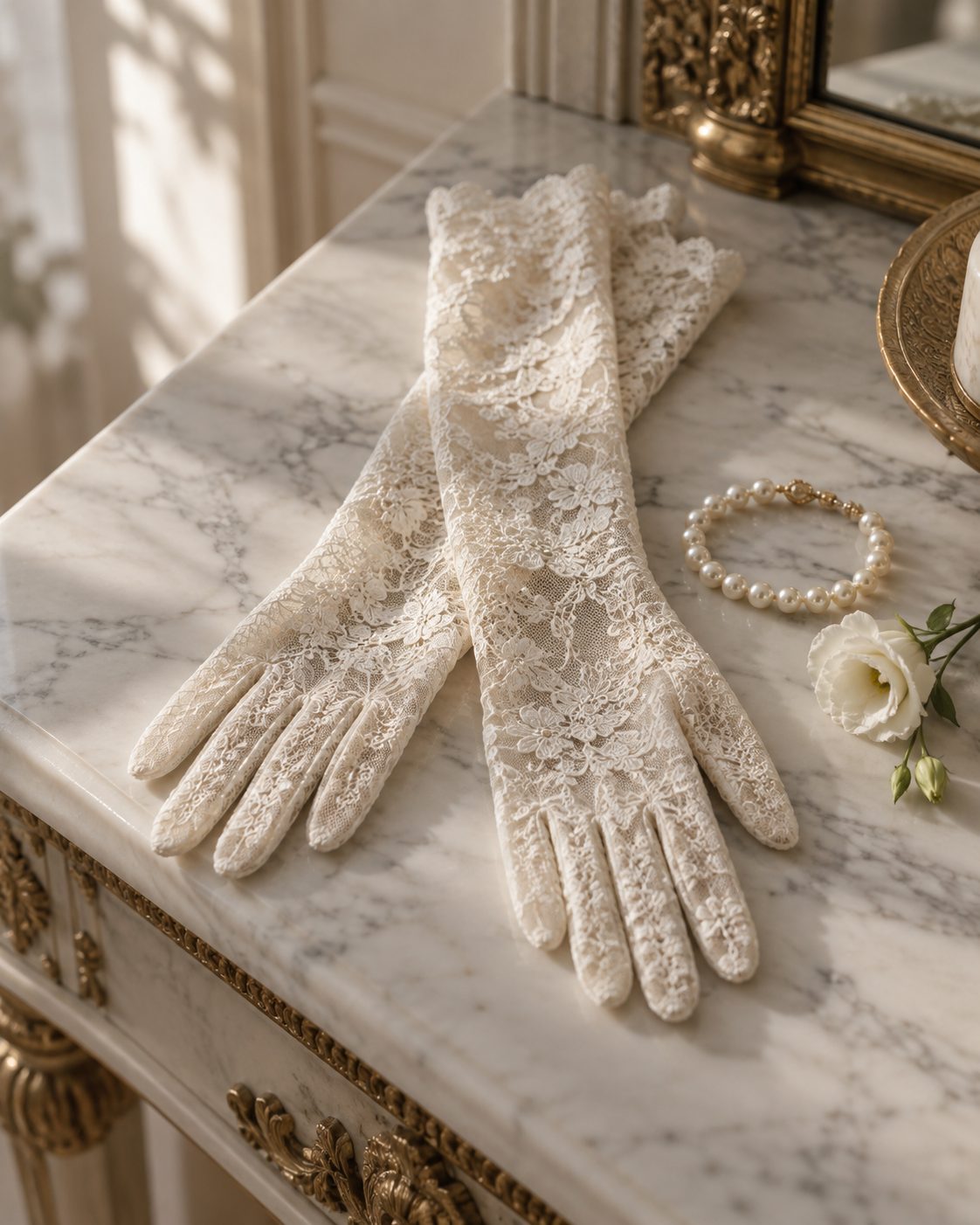 Gants de mariée